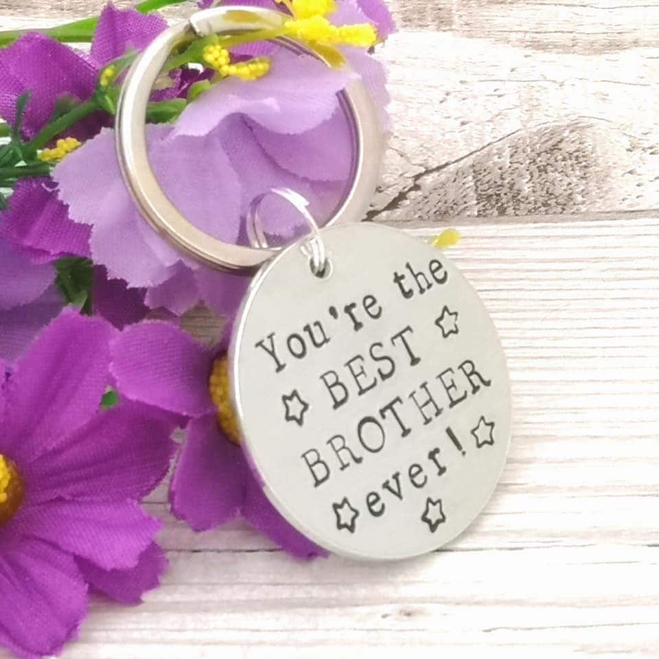 Funny Gift For Brother Best Brother Ever Keyring When Etsy Nederland