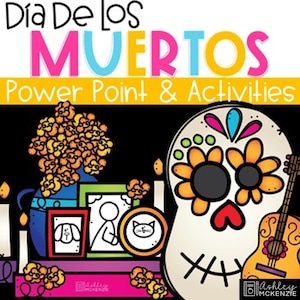 Día de los Muertos Activités en classe, Présentation PowerPoint et activités du Jour des morts, Activités faciles pour la classe au primaire