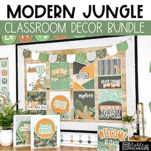 Safari Classroom - Etsy