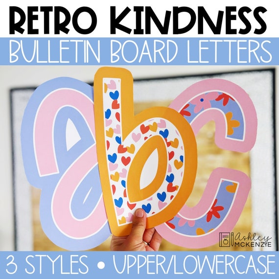 Bold Printable Bulletin Board Letters Classroom Decor Bulletin Board Ideas  Classroom Decorations Printable Classroom Decor 