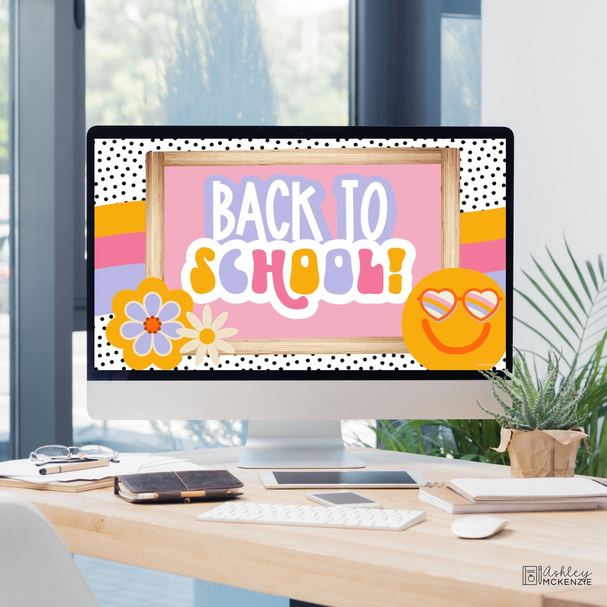 Retro Back to School Open House Google Slides and Powerpoint Etsy