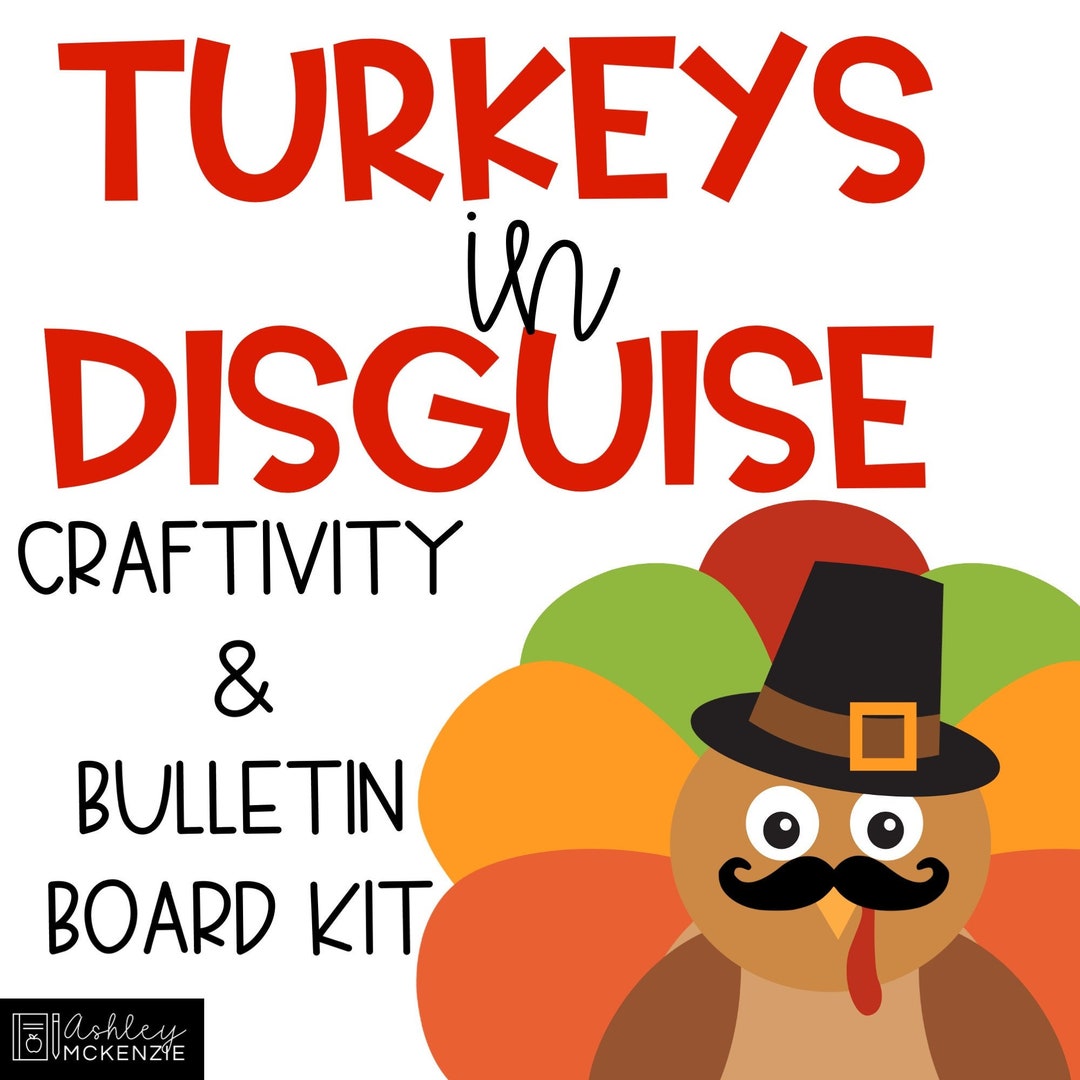 Turkeys in Disguise Thanksgiving Writing Craft November