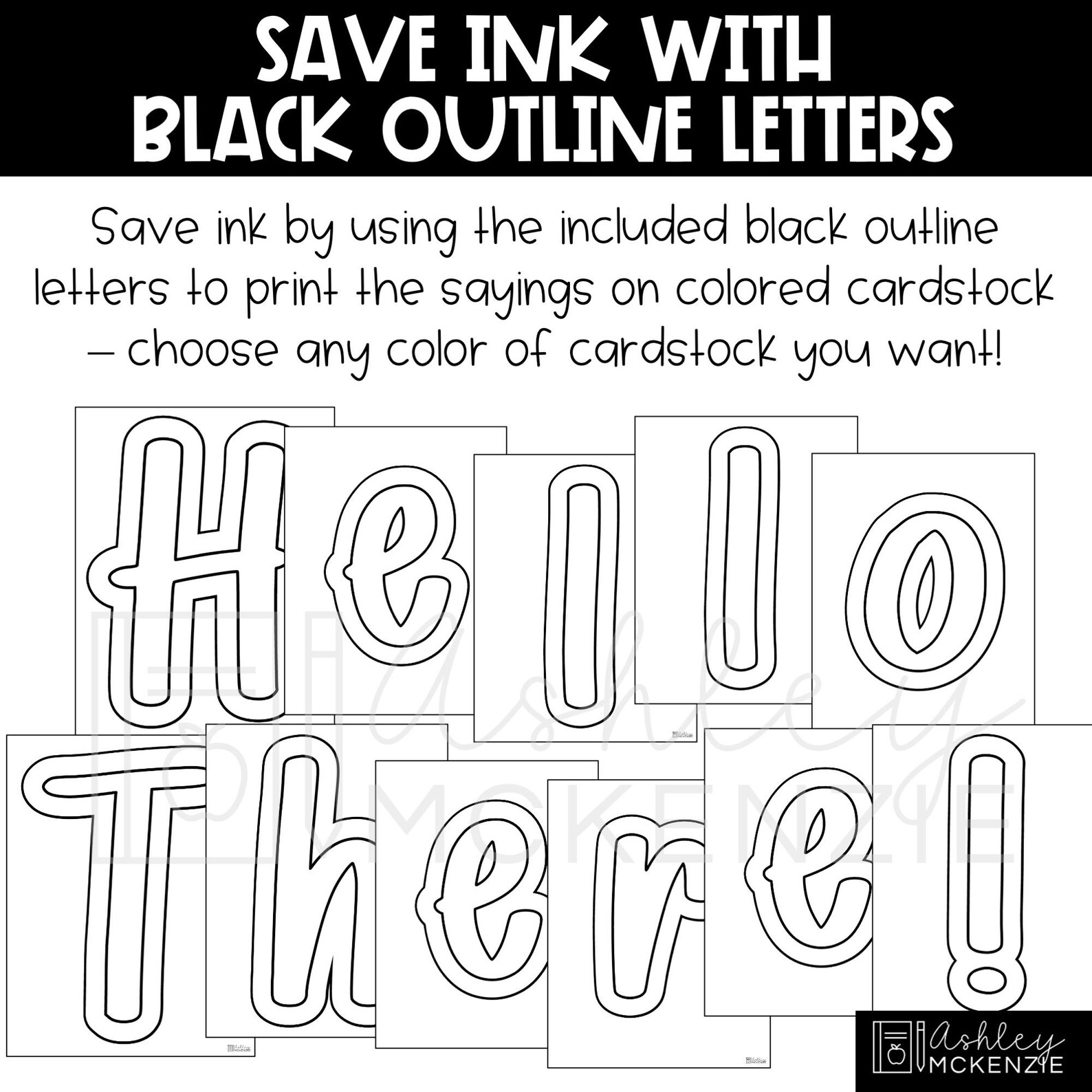 Spring Bulletin Board Letters, Primary Font, A-Z Printable March ...