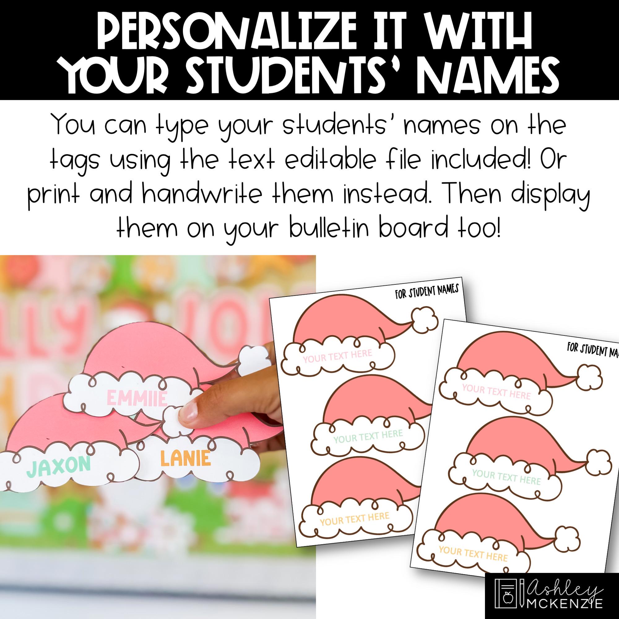 Holly Jolly Christmas Bulletin Board Decor Bundle, Holiday Posters ...