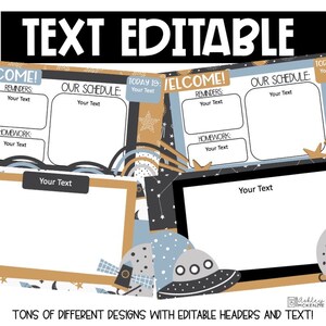 Outer Space Google Slides and Powerpoint Templates, Digital Classroom ...