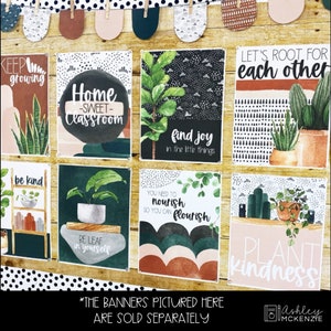 Plant Life Classroom Decor, Bulletin Board Kit, Classroom Posters, Door ...