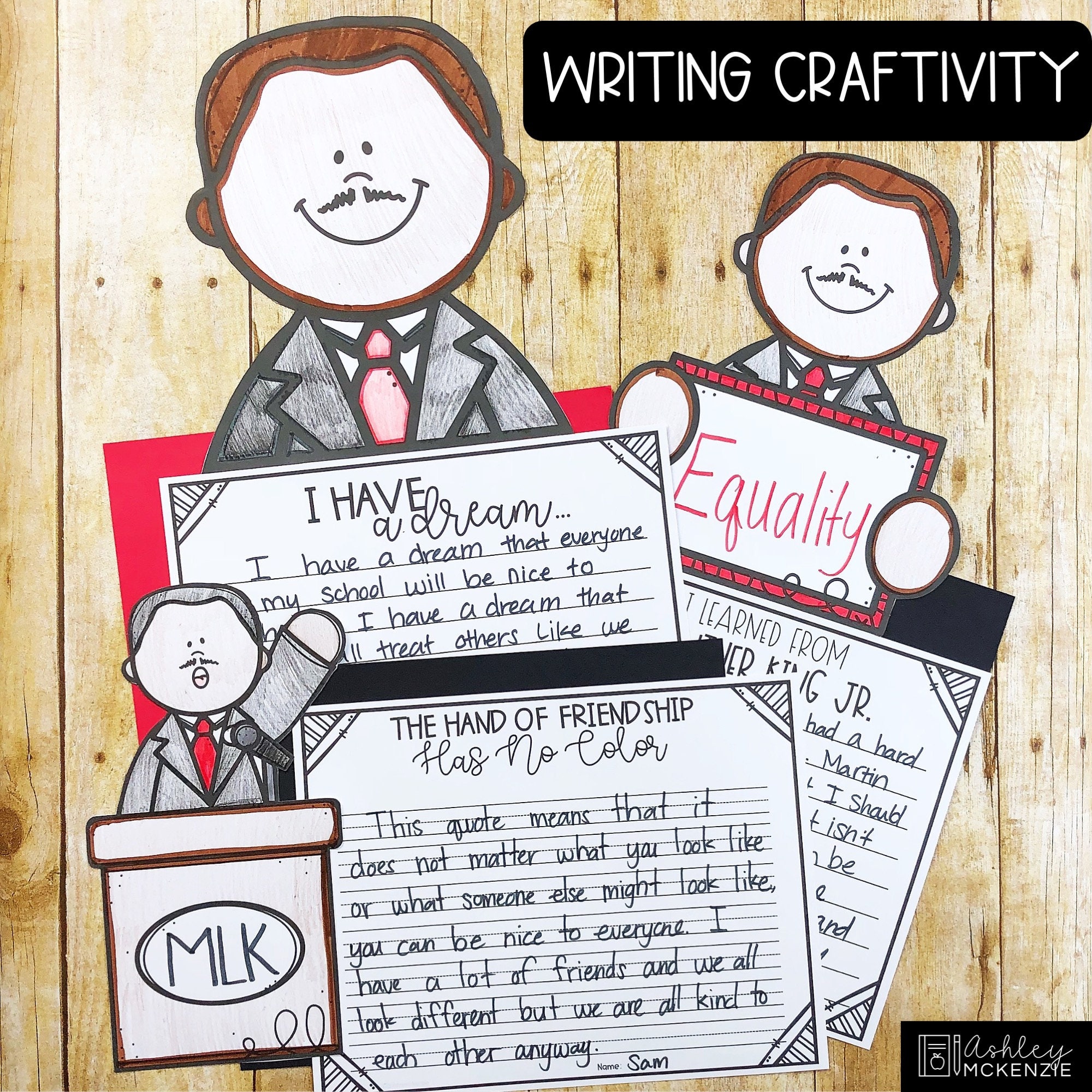 Martin Luther King, Jr. Powerpoint Lesson & Activities Pack, Easy ...