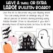 Halloween Bulletin Board Kit Autumn Classroom Decor Fall Door Decor Kit ...