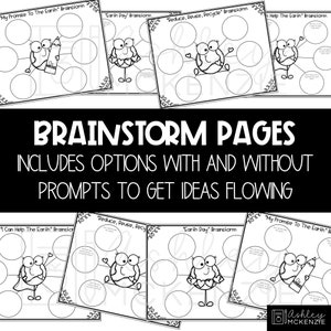 Earth Day Writing Crafts, April Creative Writing Prompts, Easy ...
