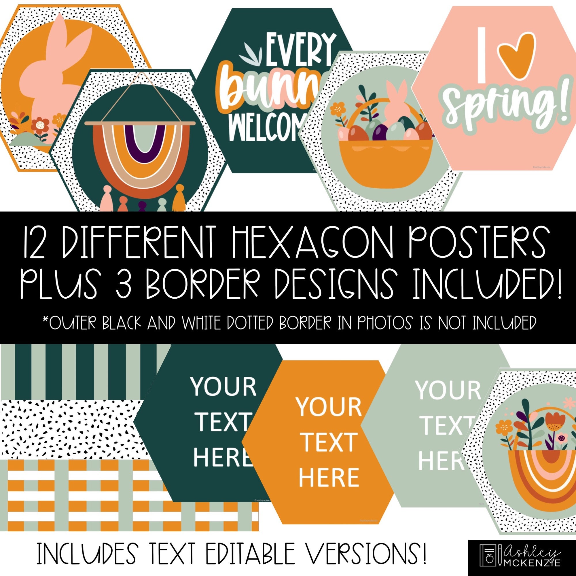 Spring Posters, March Bulletin Board Ideas, April Posters, Hoppy Spring ...