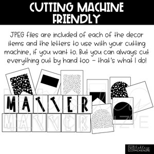 Black and White Terrazzo Back to School Bulletin Board Kit, Easy and ...