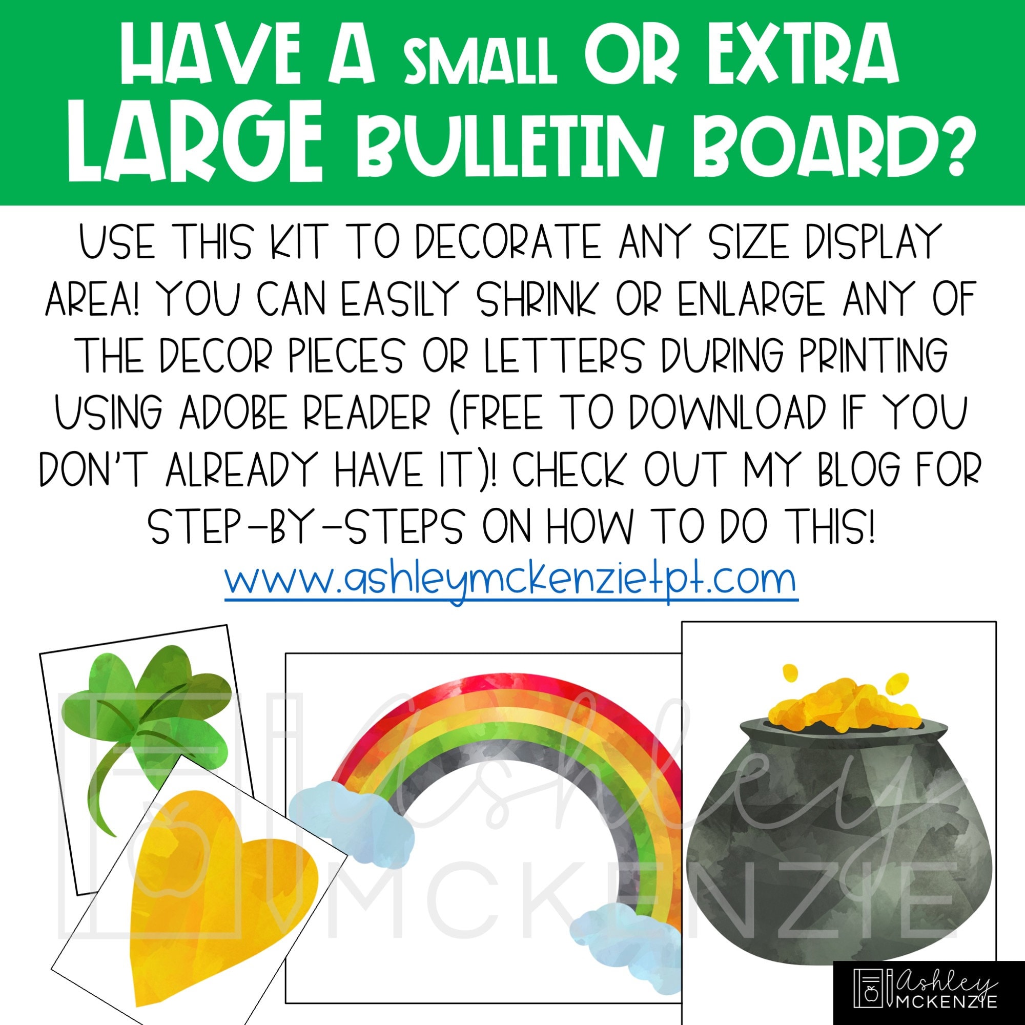 St. Patrick's Day Bulletin Board Ideas, March Door Decor, Rainbow Theme ...