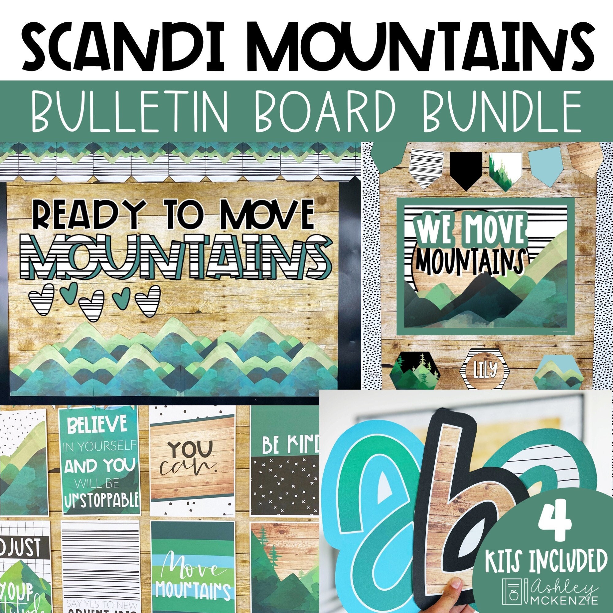 Camping Adventure Classroom Board and Door Decor Bundle - Shop - Ashley  McKenzie