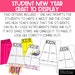 New Year's Resolutions Craftivity and Bulletin Board or Classroom Door ...