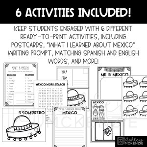 Cinco De Mayo Activities Bundle, Mexico Powerpoint Lesson, Creative ...