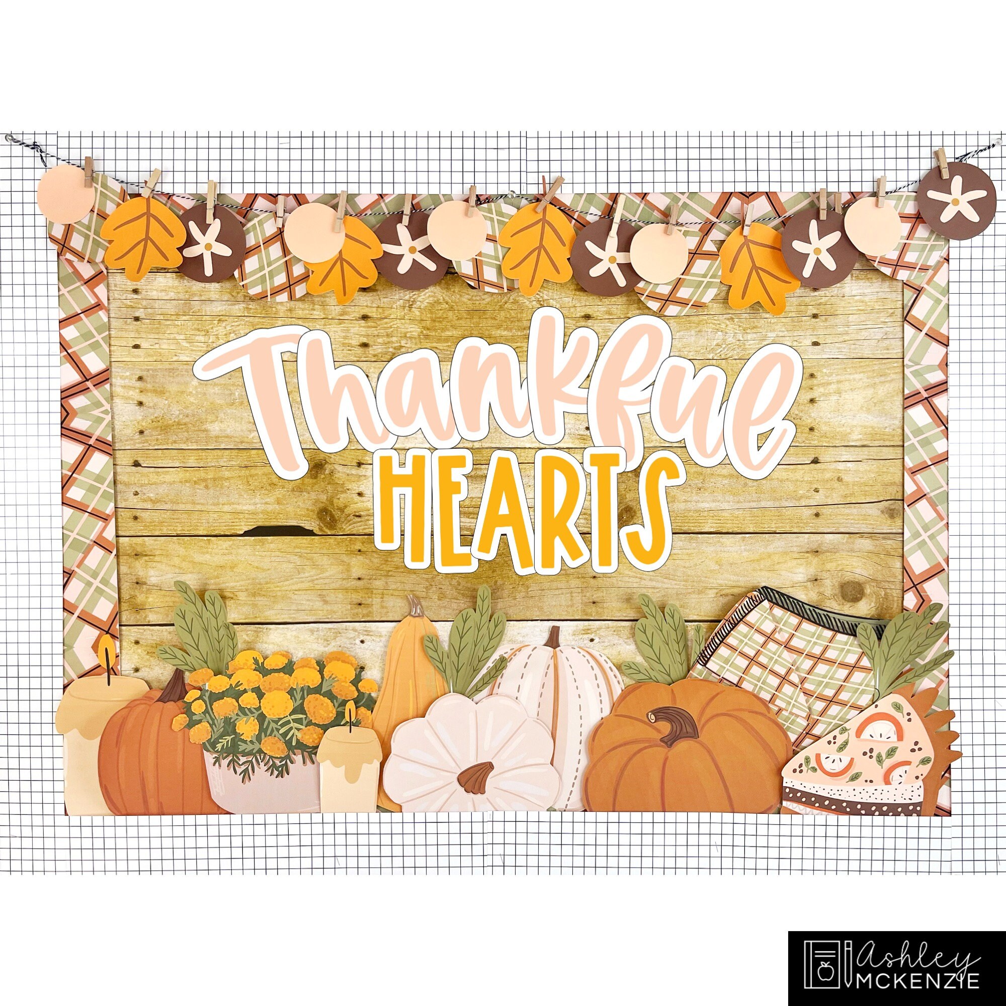 Kit moderno de tablero de anuncios de Acción de Gracias, decoración de  puertas de Acción de Gracias, ideas para tableros de anuncios de noviembre,  bordes imprimibles con mensaje de bendición y agradecimiento -, image size:2000x2000