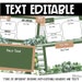 Modern Greenery Google Slides and Powerpoint Templates, Calm Class ...