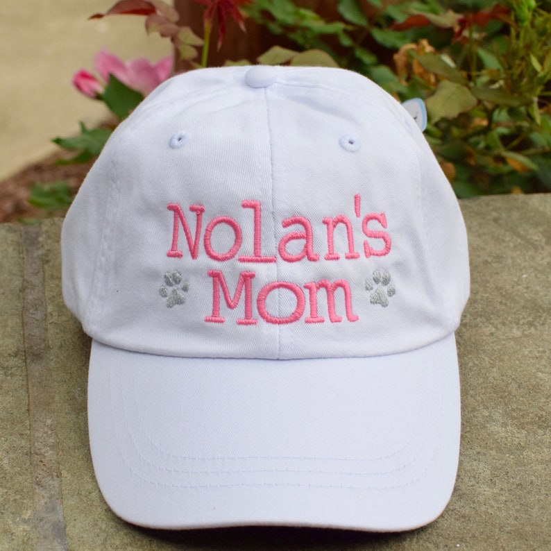 Doodle Dog Mom Hat Personalized Golden Visor Custom Breed Etsy