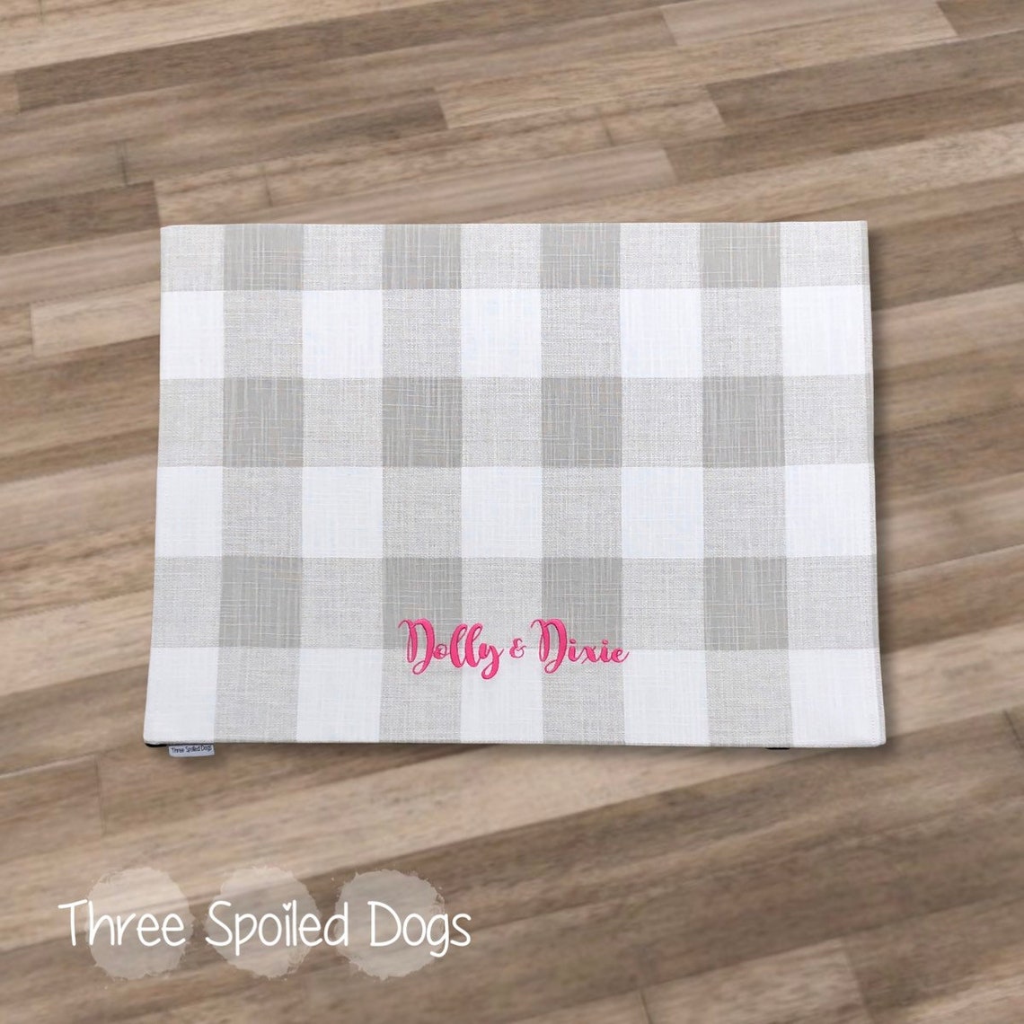 Personalized Cat Food Mat Placemat for Food and Water Bowls Etsy