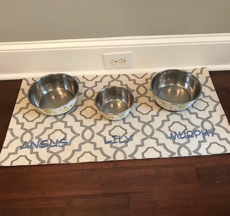 Dog Food Mat Cat Food Mat Dog Placemat For Food And Water