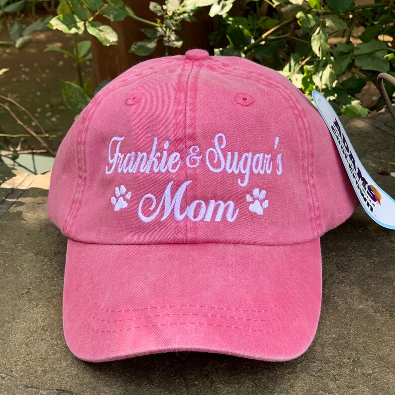 Doodle Dog Mom Hat Personalized Golden Visor Custom Breed Etsy