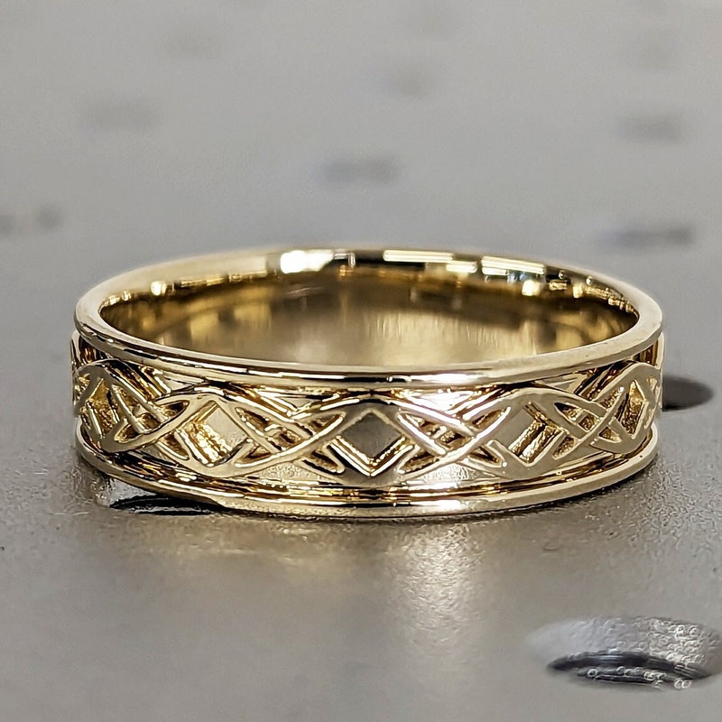 Mens Celtic Ring - Etsy
