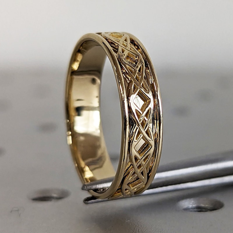 Mens Celtic Ring - Etsy