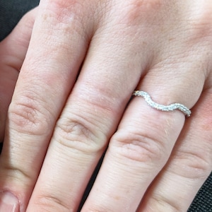 Natural Diamond Ring Couples Ring Set- His and Hers Matching Wedding Bands- 14K Gold- Wedding Ring Matching Promise Ring- Hammered- Brushed