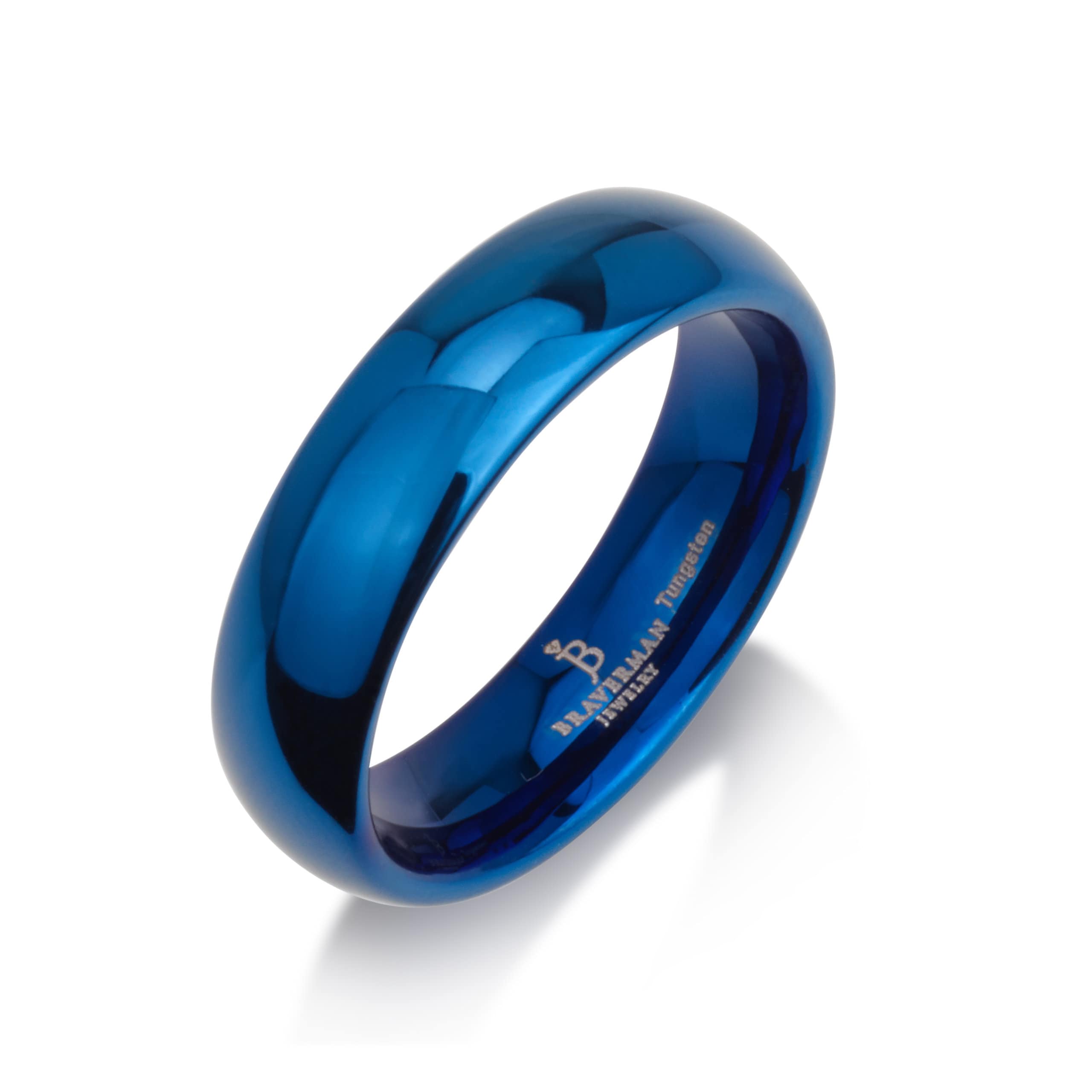 Mens Wedding Band Blue, Tungsten Wedding Ring, Promise Ring, Tungsten Mens Wedding Band Blue, Tungsten Wedding Ring, Promise Ring, Tungsten
