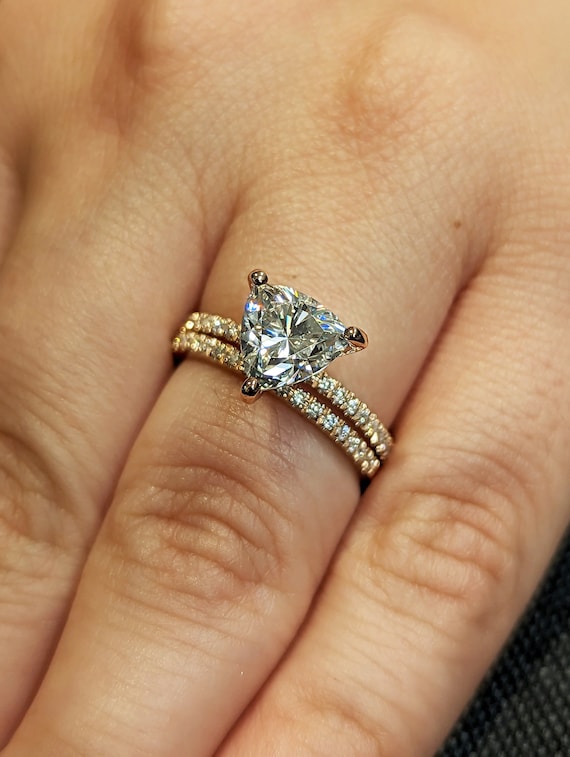 European shank wedding band hotsell