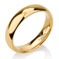 Domed 14k Yellow Gold Tungsten Ring Mens Wedding Band Ring, 5 mm, Yellow gold tungsten band 4-15 Half Sizes Comfort Fit Shiny Polished product logo