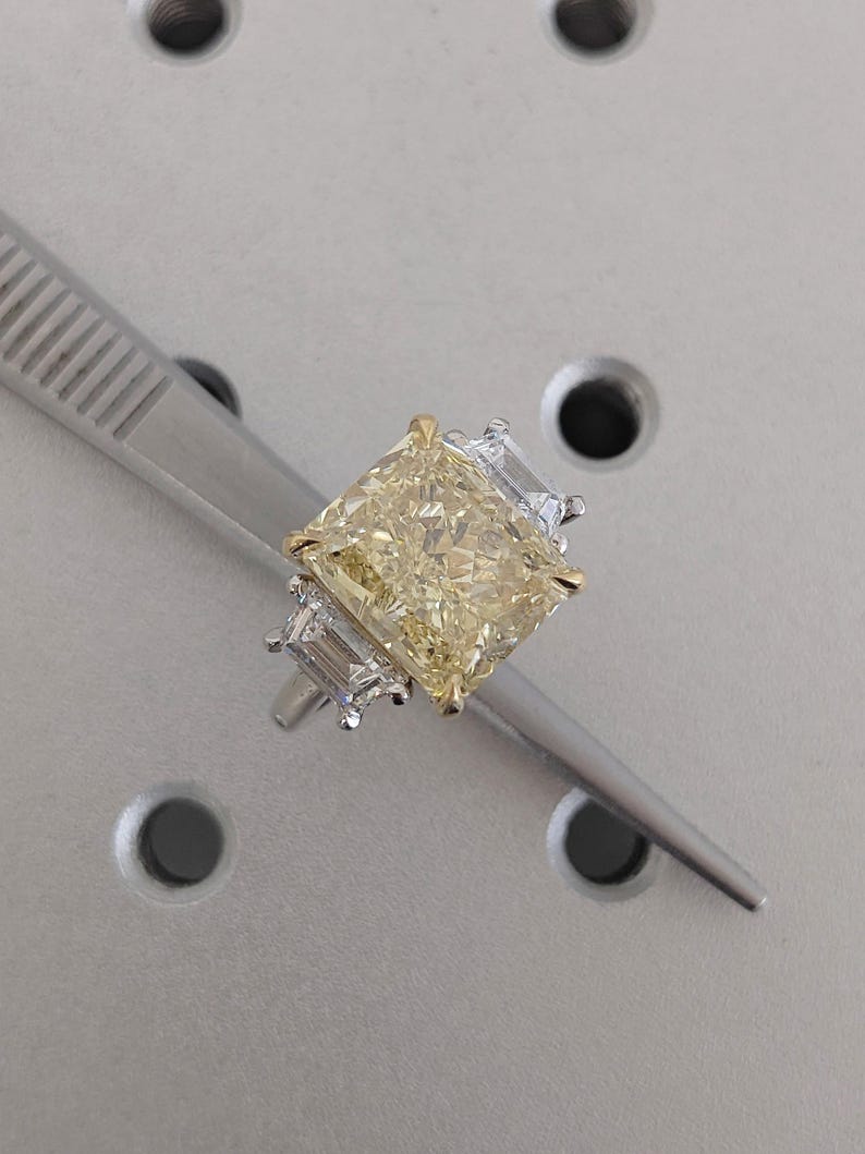 Three Stone Engagement Ring