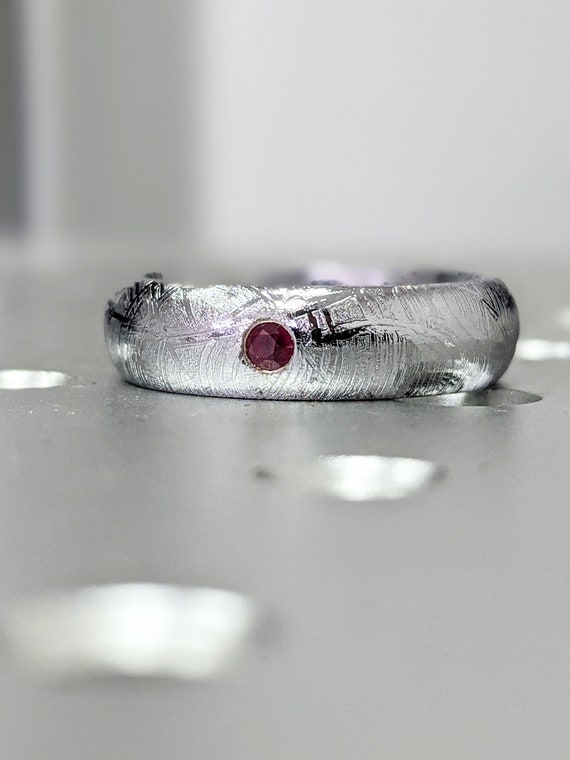 Etsy meteorite ring store