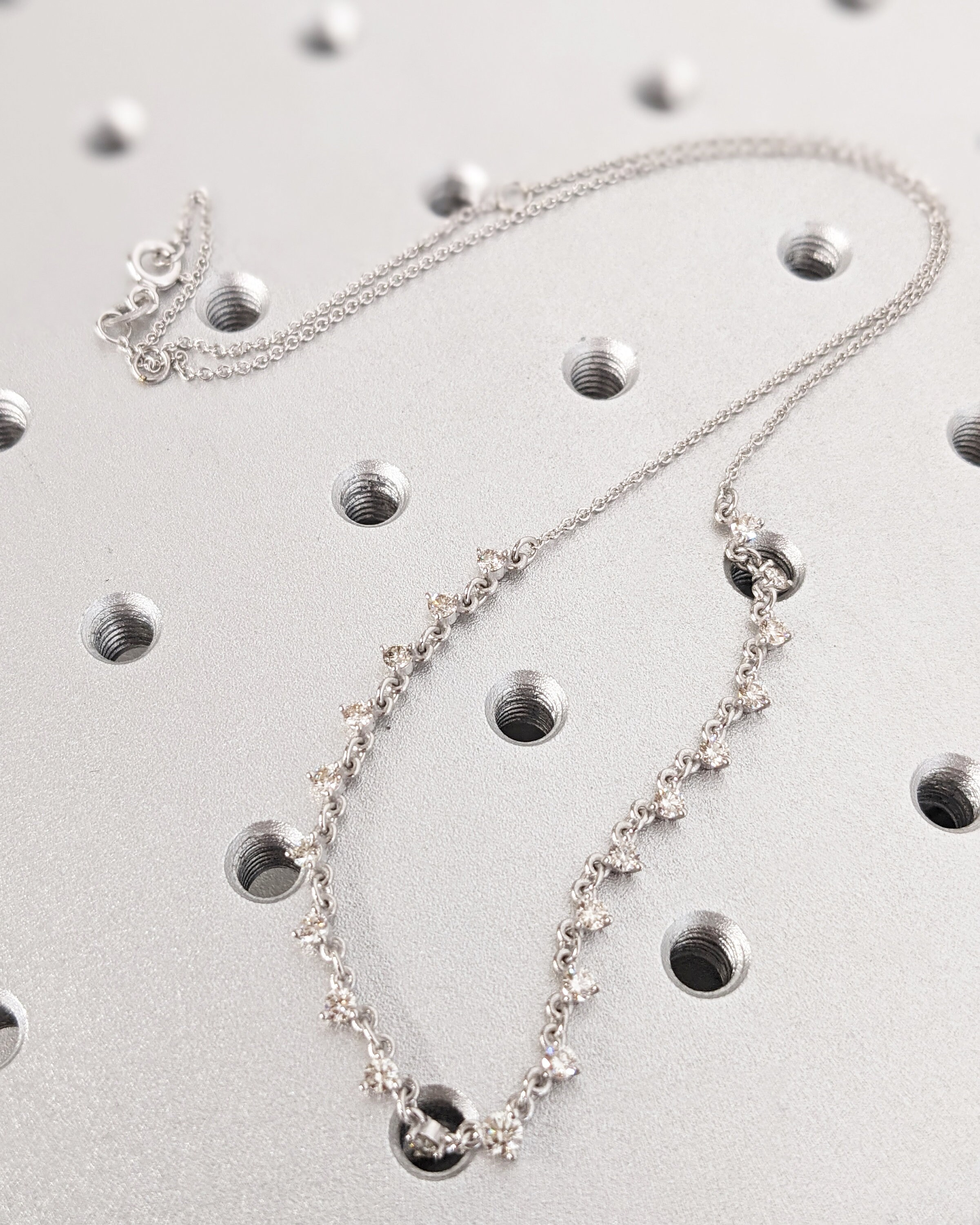 ◆STONEHENgE◆ SHe 14K Diamond Necklace SA24D40U4W STONEHENgE SHe 14K diamond necklace SA24D40U4W