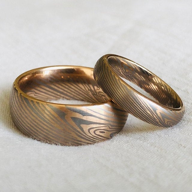Buy Mokume Gane Rings Online In India Etsy India