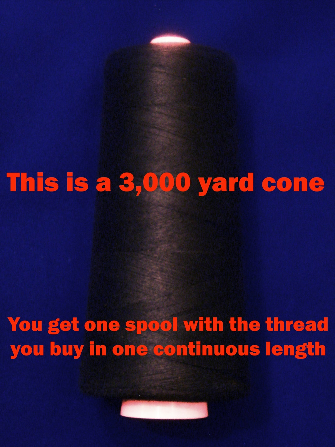 Heavy Black Dupont® KEVLAR® Thread TEX105 Whenever You Need Extra