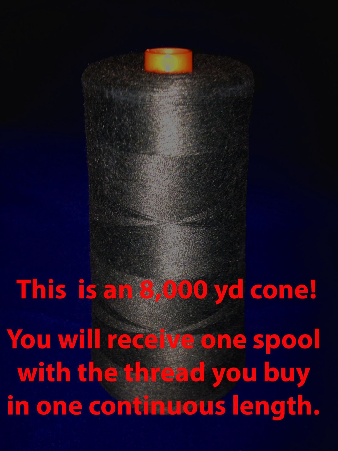 Light to Medium TEX60 Black Dupont® KEVLAR® Thread Extra Etsy