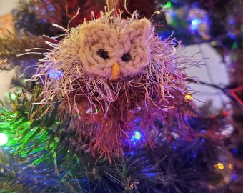 Ornement d'ours-hibou