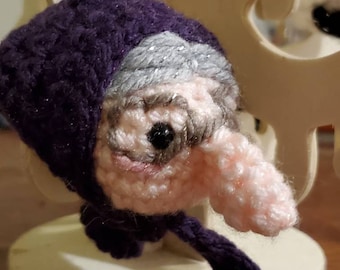 Décoration au crochet La Befana, la sorcière de Noël italienne