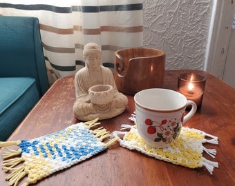 Moss Stitch Mug Tapis