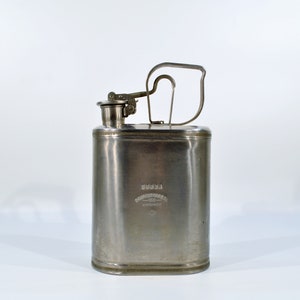 Vintage Protectoseal Co. Chicago Stainless Steel Medical Safety Can