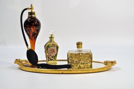 Vintage Parfümflasche Aus Glas – Wiederbefüllbar, Luftdicht & Dekorativ, Perfekt Für ätherische Öle, Düfte Oder Als Geschenk
