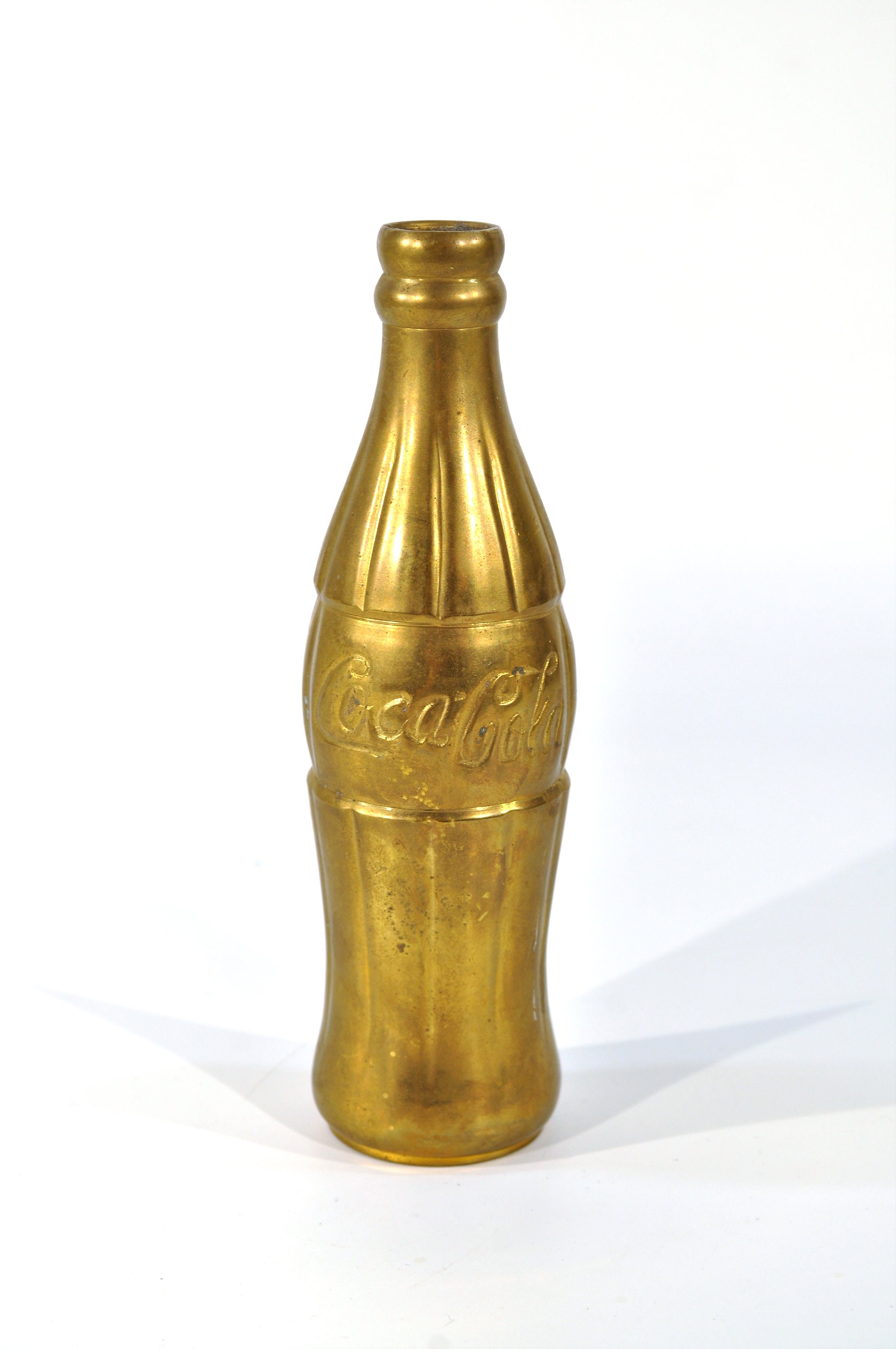 Vintage Coca-cola Brass Bottle /coca-cola Collectible - Etsy