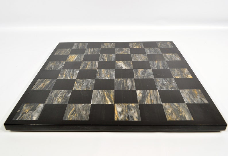 Mid Century Marble stone chess board bottle traycoffee table decormad man decorchess decor