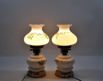 Vintage Bauernhaus Nachttischlampe / Beistelltischlampen / 3-fach Schalterlampe