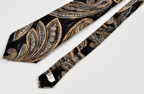 Oscar de la Renta Couture Collection Tie Paisley … - image 4