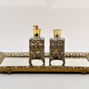 Filigree Fiery Cologne & Perfume Empty Bottles by Luzier Inc