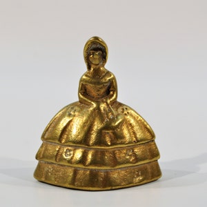 English Victorian Lady Ornate Brass Tea Bell /table bell/ Royal Victorian Madam Lady Maid&#39;s  Servant&#39;s Bell/Tea Dinner brass servant Bells