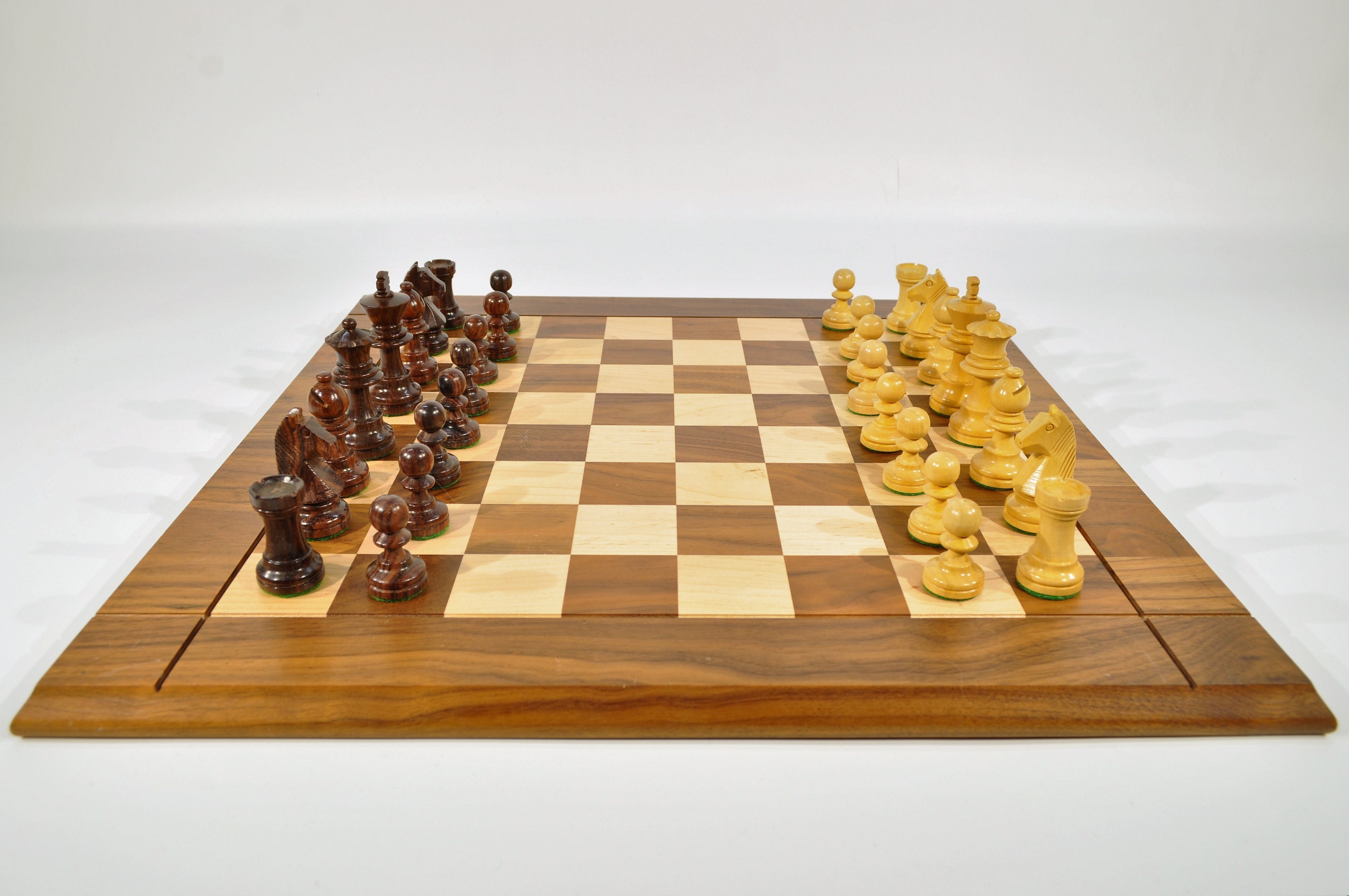 Chess Board – Classic Mahogany – 1.75” Squares – The Chess Store