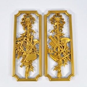 Vintage Filigree Ornate Wall Frames  Set of 2